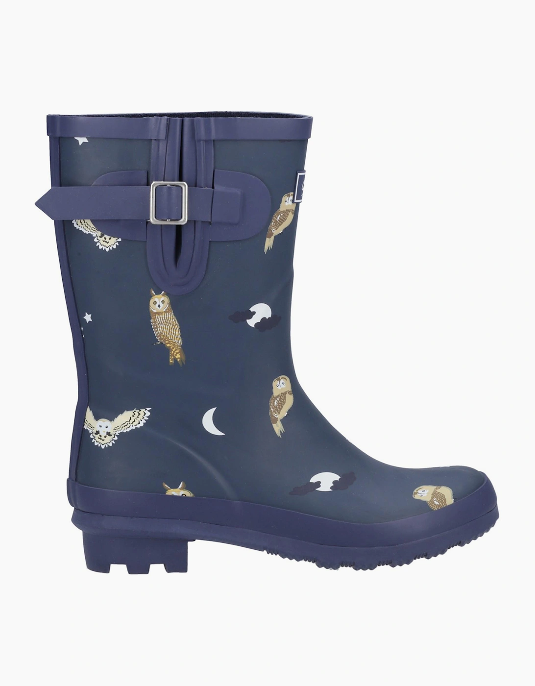 Cotswold Woodland Mid Womens Wellington Boots Owls
