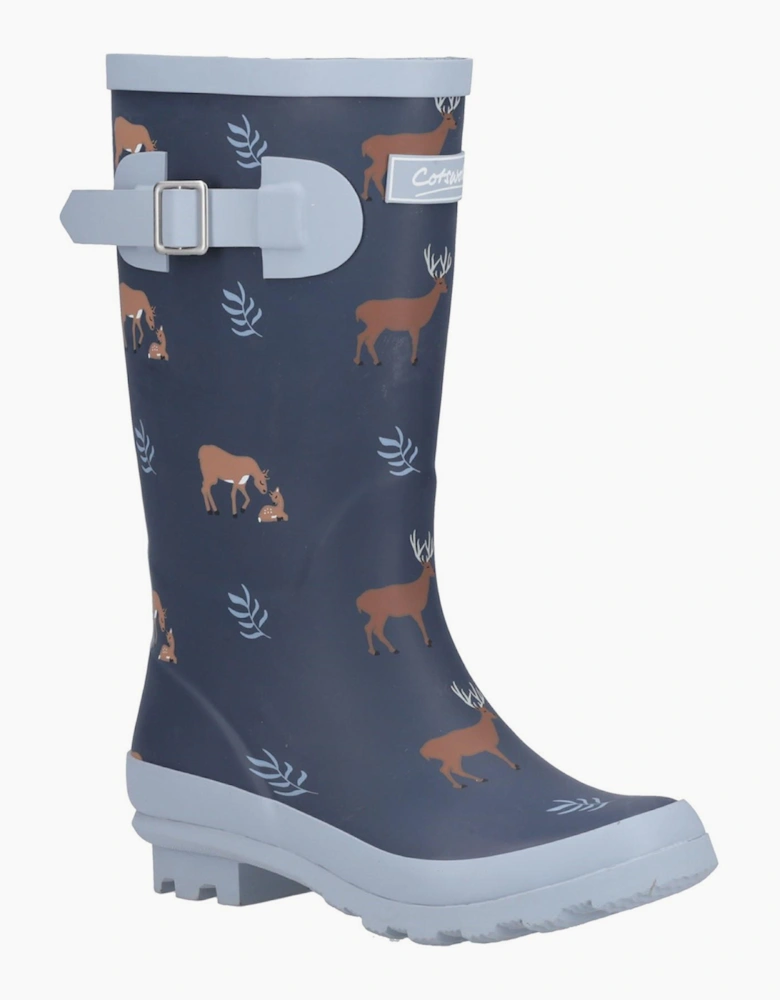 Cotswold Woodland Mid Juniors Wellington Boots Deers