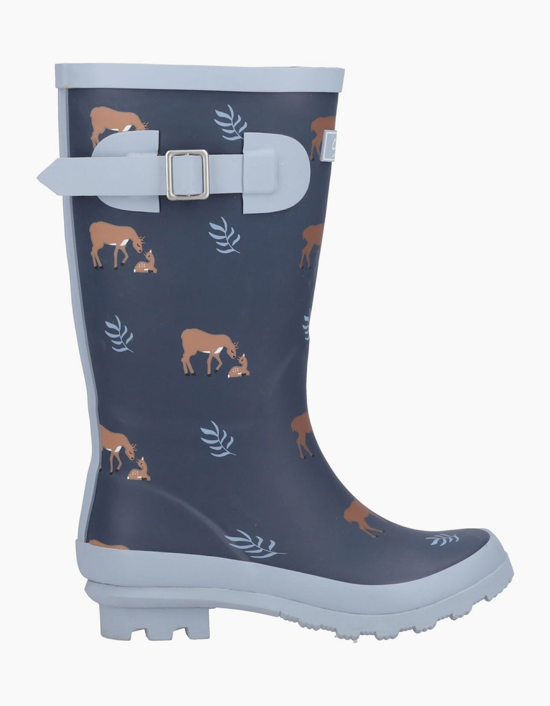 Cotswold Woodland Mid Juniors Wellington Boots Deers