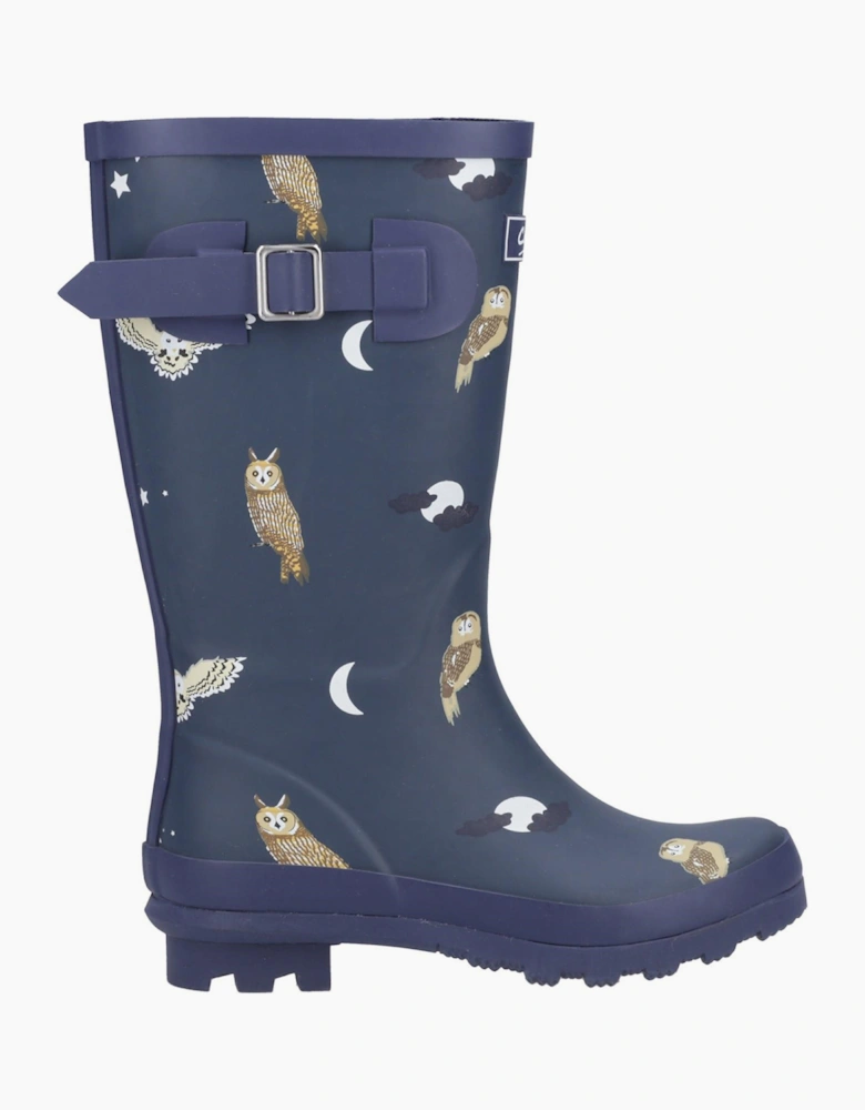 Cotswold Woodland Mid Juniors Wellington Boots Owls