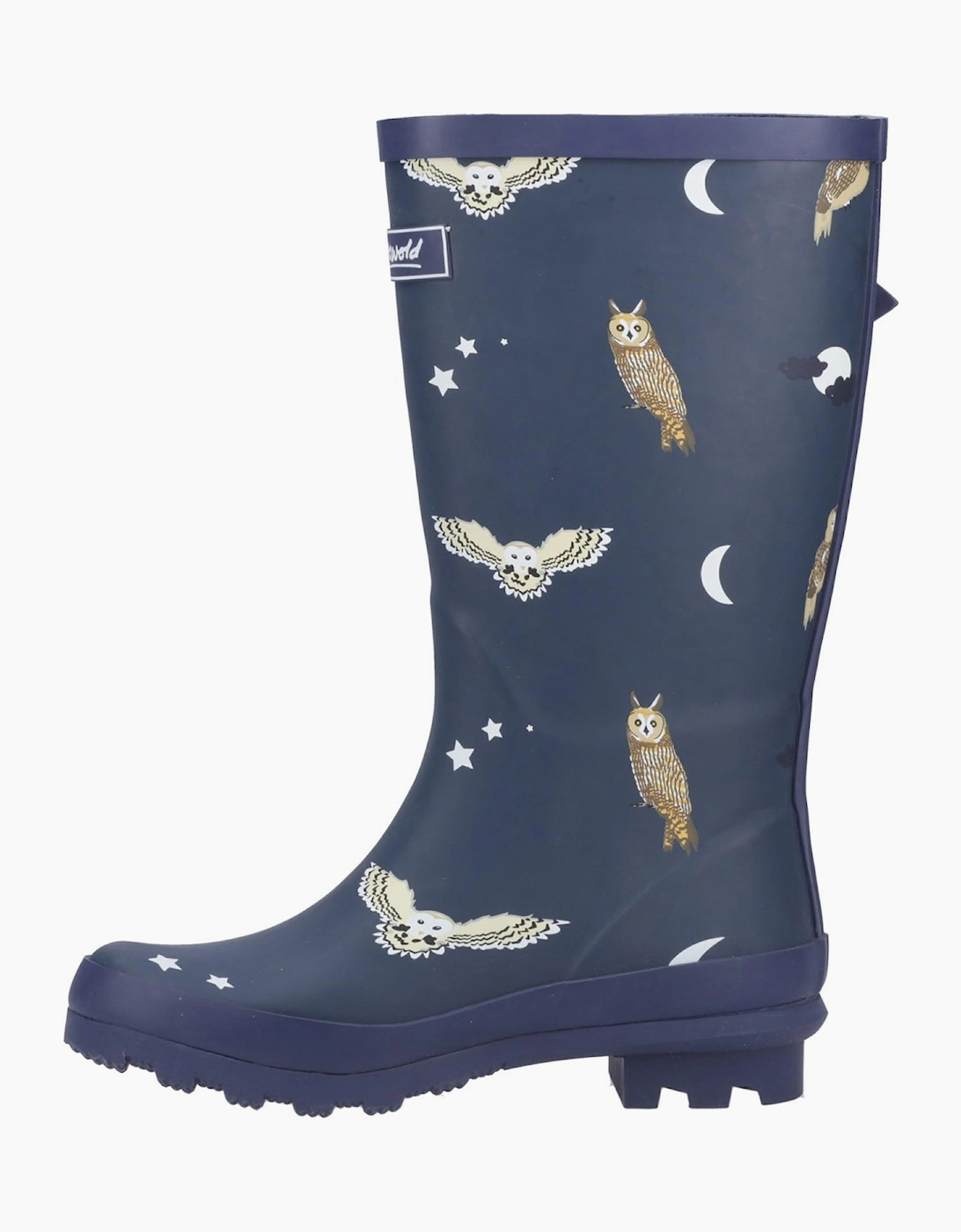 Cotswold Woodland Mid Juniors Wellington Boots Owls