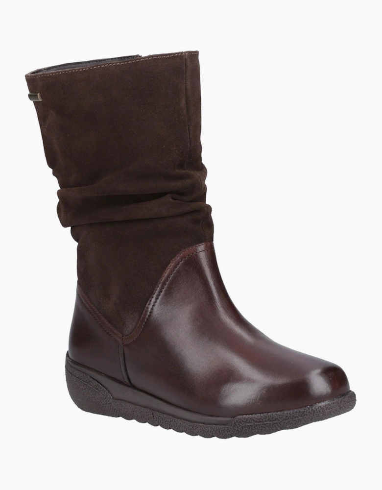 Fleet & Foster Starling Waterproof Womens Mid Boots Brown