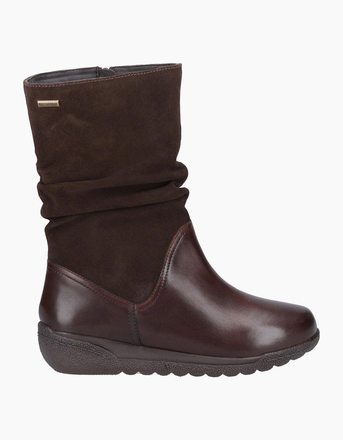 Fleet & Foster Starling Waterproof Womens Mid Boots Brown