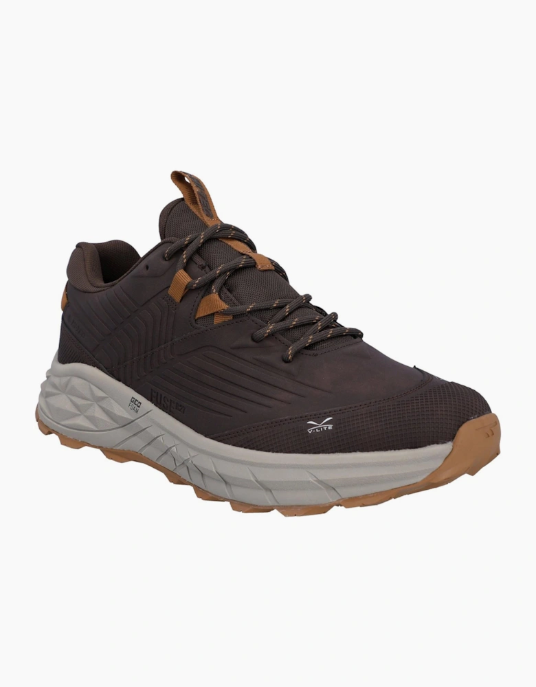 Hi-Tec Fuse Trek Mens Hiking Shoes Chocolate Brown/Timber Wolf