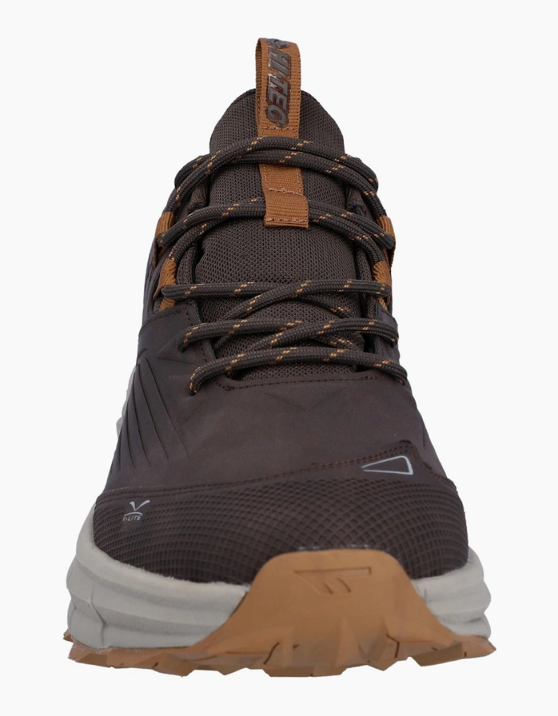 Hi-Tec Fuse Trek Mens Hiking Shoes Chocolate Brown/Timber Wolf
