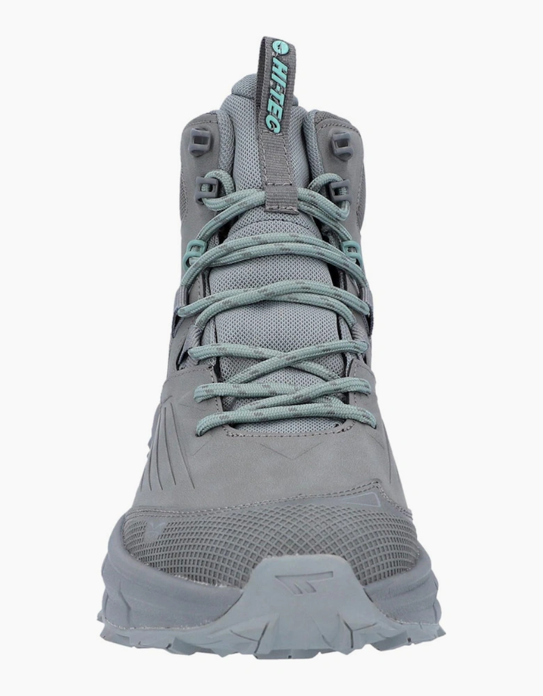 Hi-Tec Fuse Trek Waterproof Mens Mid Hiking Boots Cool Grey