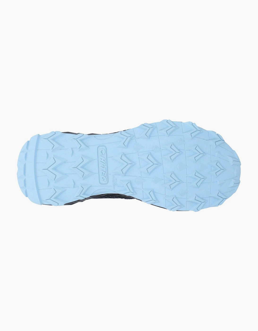 Hi-Tec Fuse Trek Mens Hiking Shoes Black/Blue Fog