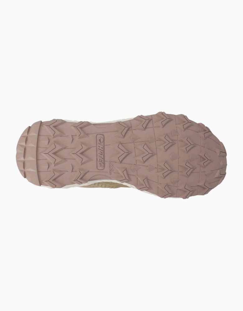 Hi-Tec Fuse Trek Mens Mid Hiking Boots Taupe/Whitecap Grey/Warm Taupe