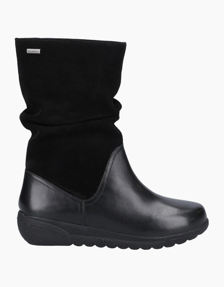 Fleet & Foster Starling Waterproof Womens Mid Boots Black