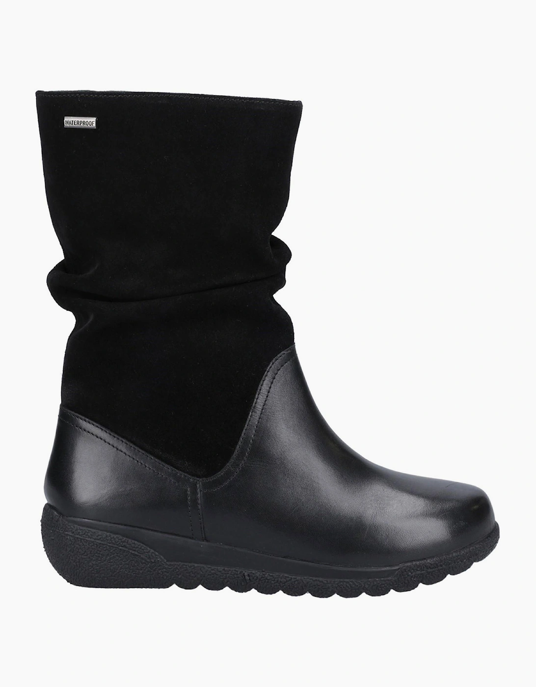 Fleet & Foster Starling Waterproof Womens Mid Boots Black