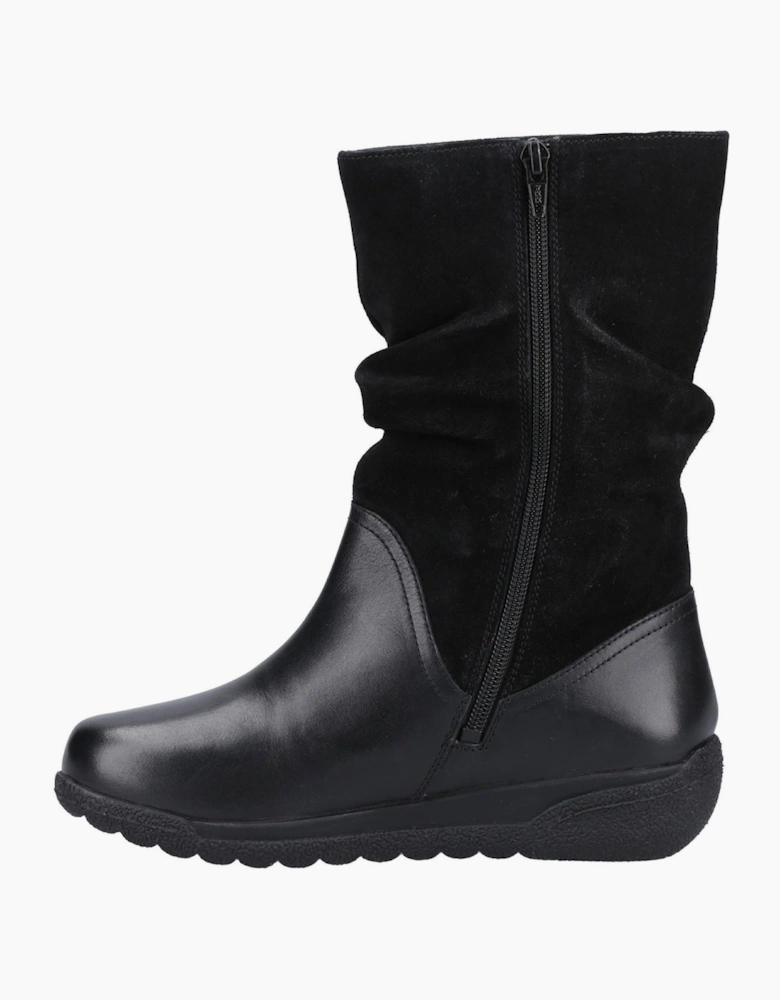 Fleet & Foster Starling Waterproof Womens Mid Boots Black