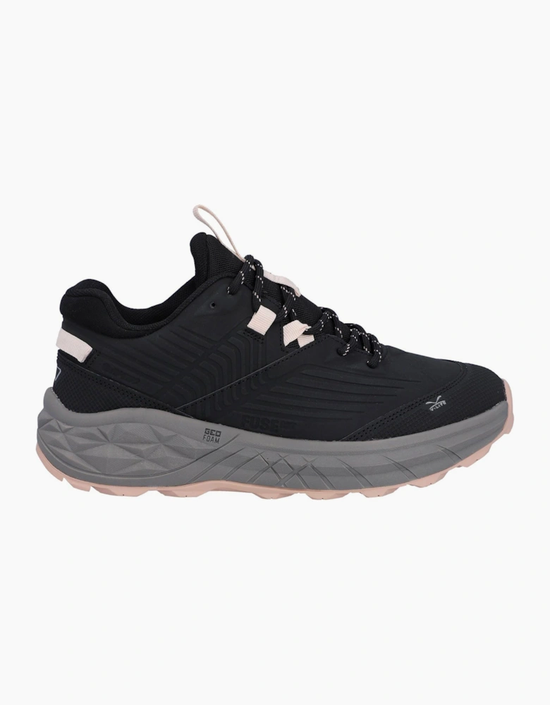 Hi-Tec Fuse Trek Womens Hiking Shoes Black/Steeple Grey/Cameo Rose