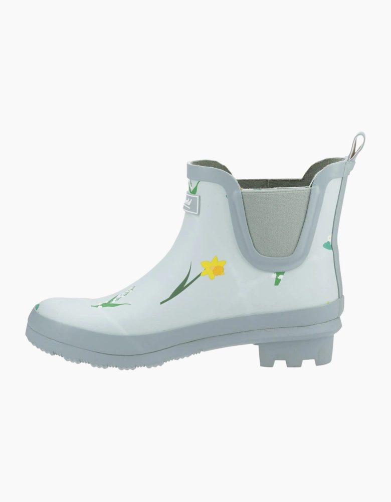 Cotswold Wildflower Womens Ankle Wellington Boots Mint / Blue