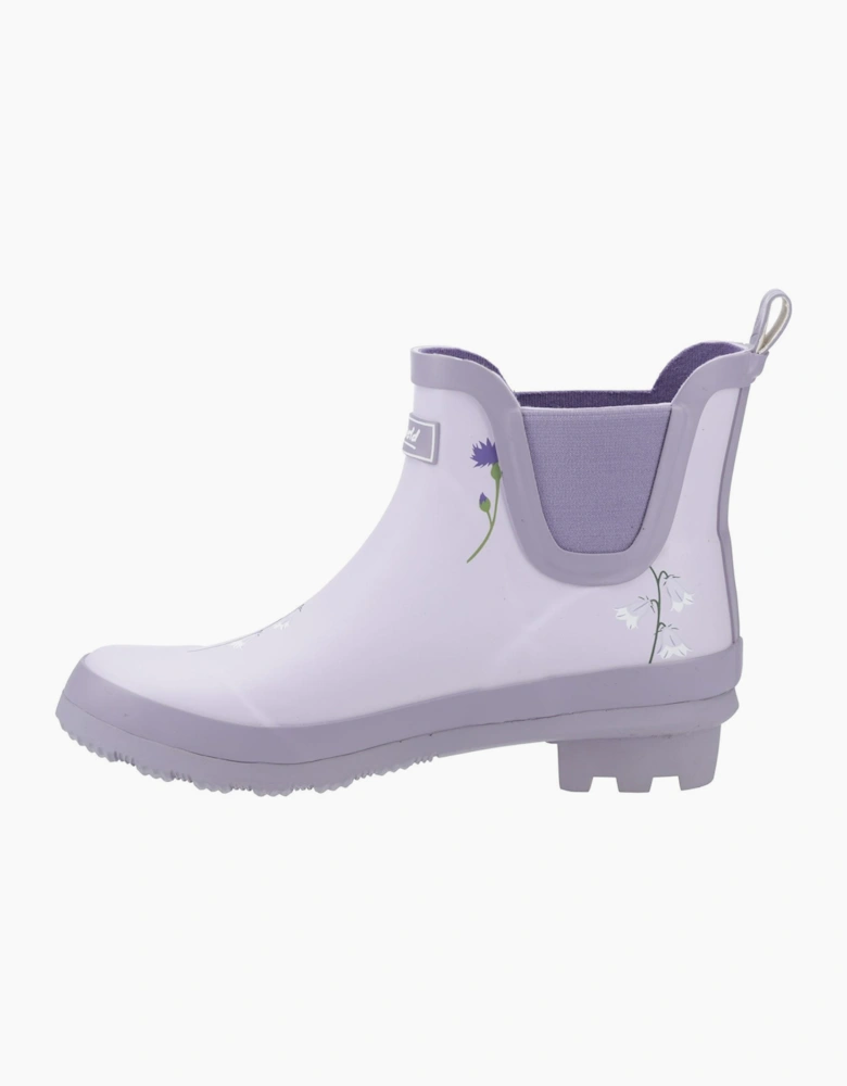 Cotswold Wildflower Womens Ankle Wellington Boots Lilac
