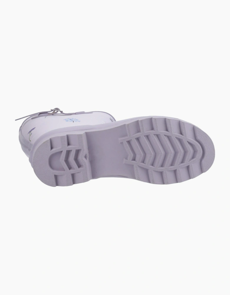 Cotswold Wildflower Womens Wellington Boots Lilac