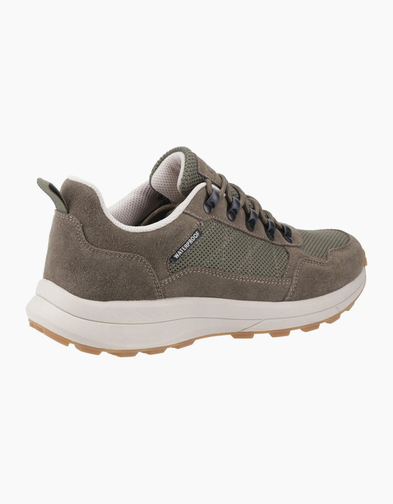 Cotswold Elmfield Waterproof Mens Trainers Khaki