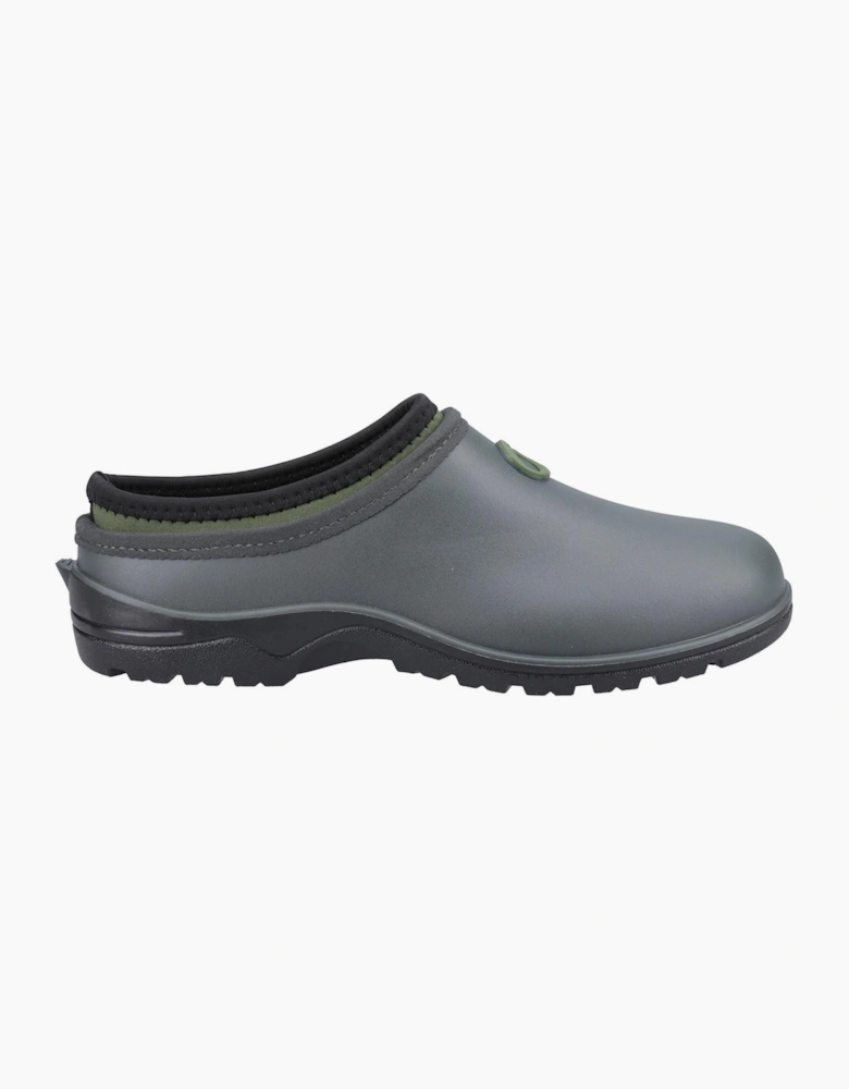 Cotswold Greenhill Unisex Wellington Clogs Grey / Green