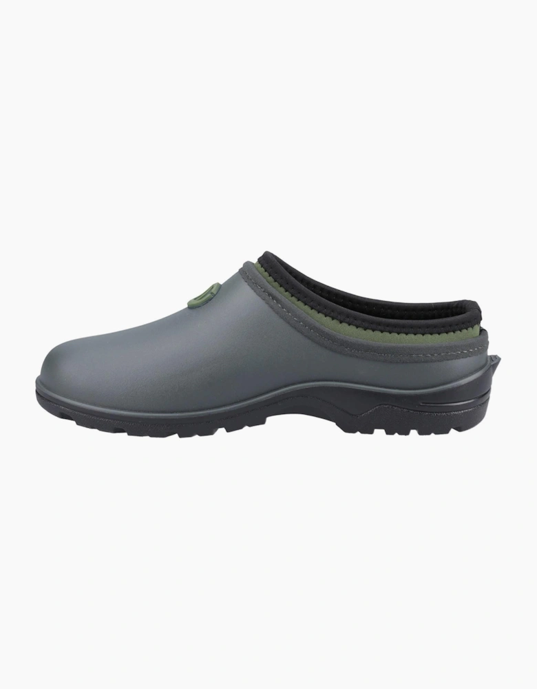 Cotswold Greenhill Unisex Wellington Clogs Grey / Green