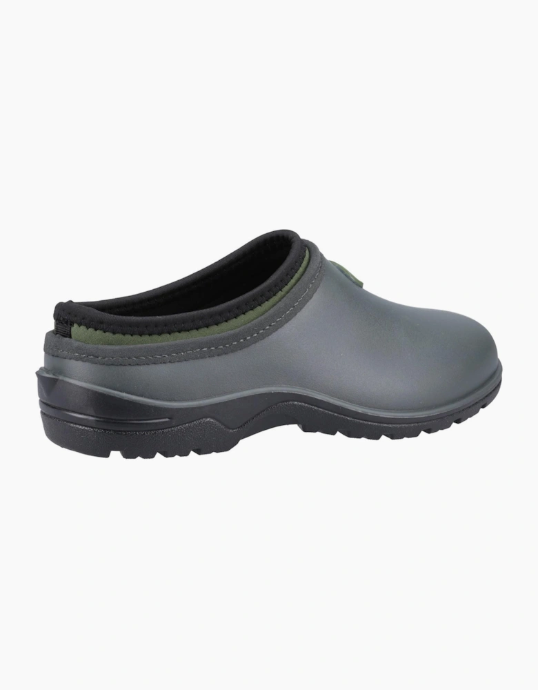 Cotswold Greenhill Unisex Wellington Clogs Grey / Green