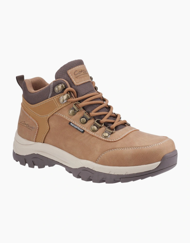 Cotswold Overbury Waterproof Womens Hiking Boots Tan