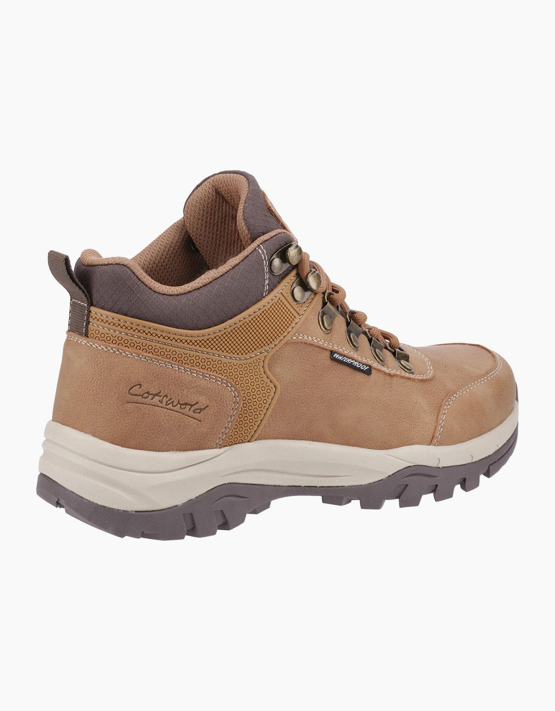 Cotswold Overbury Waterproof Womens Hiking Boots Tan
