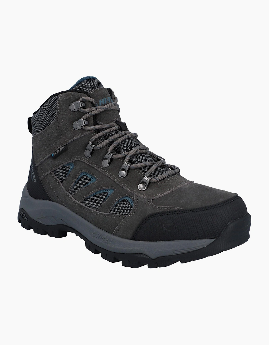 Hi-Tec Bandera Expedition Mens Hiking Boots Dark Gull Grey/Harbour Mist