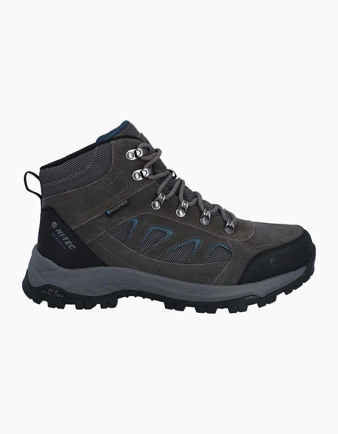 Hi-Tec Bandera Expedition Mens Hiking Boots Dark Gull Grey/Harbour Mist