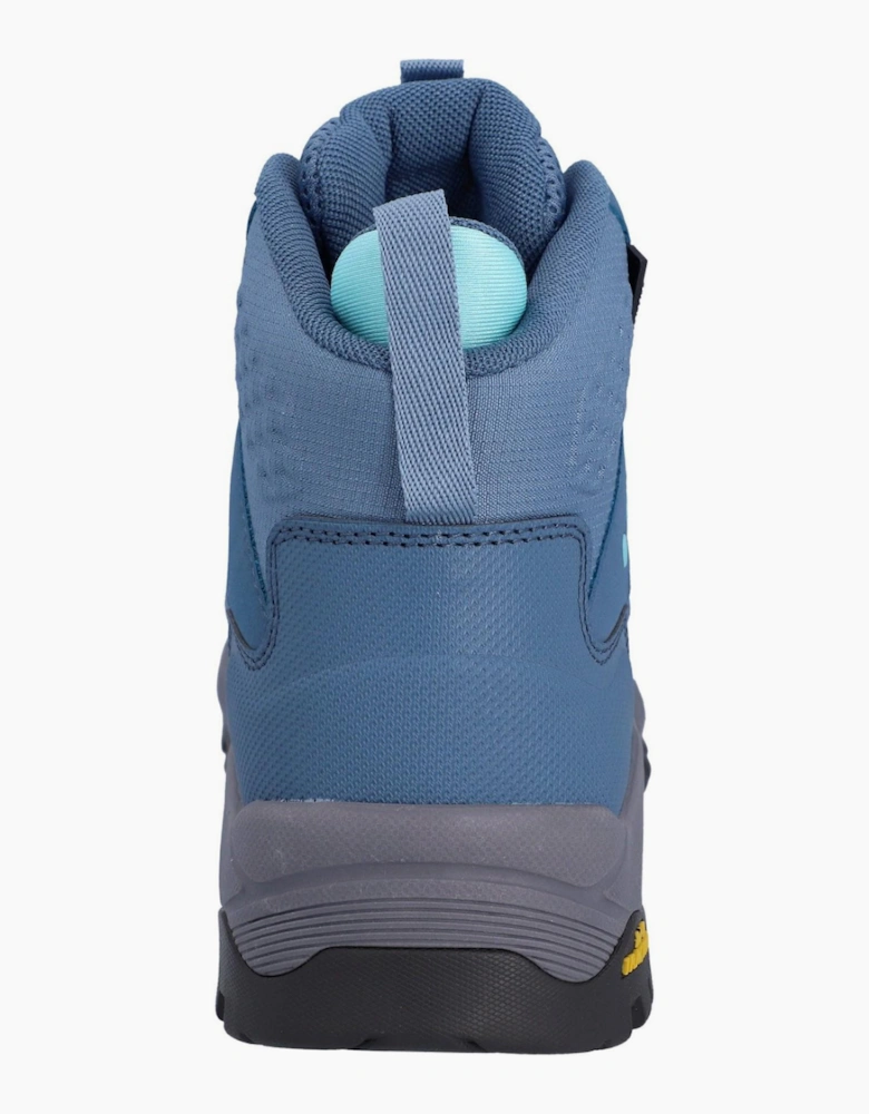 Hi-Tec Storm Expedition Womens Hiking Boots Mid Blue