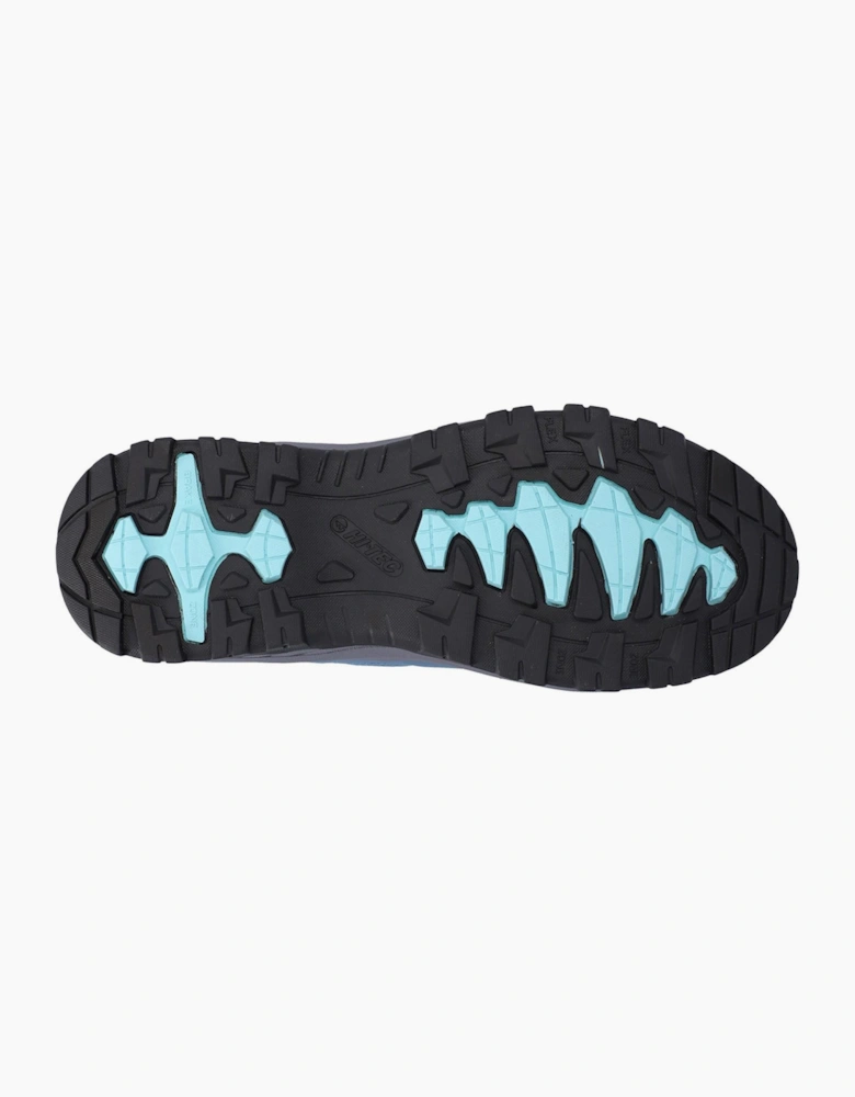 Hi-Tec Storm Expedition Womens Hiking Boots Mid Blue