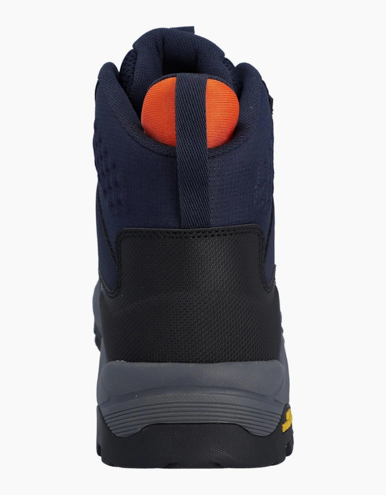 Hi-Tec Storm Expedition Mens Waterproof Hiking Boots Navy/Orange