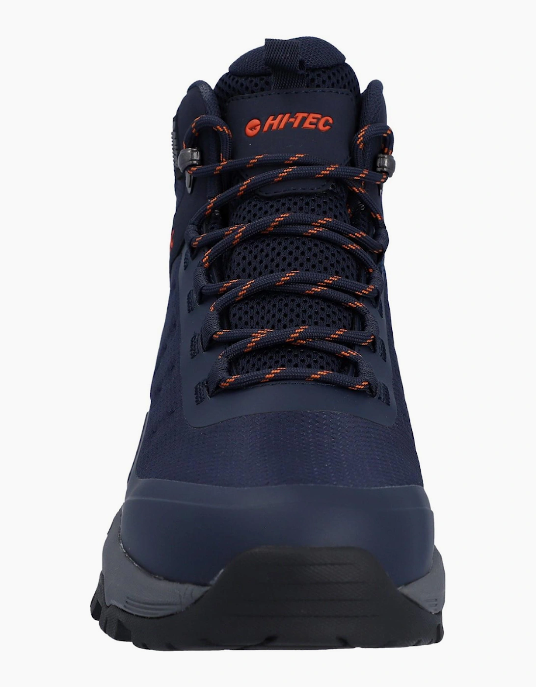Hi-Tec Storm Expedition Mens Waterproof Hiking Boots Navy/Orange