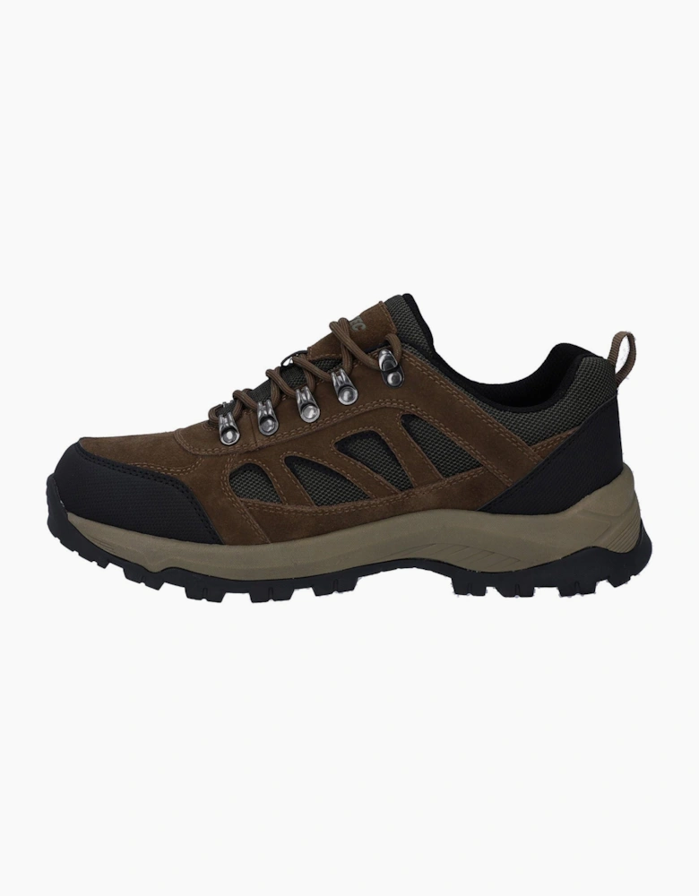 Hi-Tec Bandera Expedition Low Mens Hiking Shoes Smokey Brown/Khaki