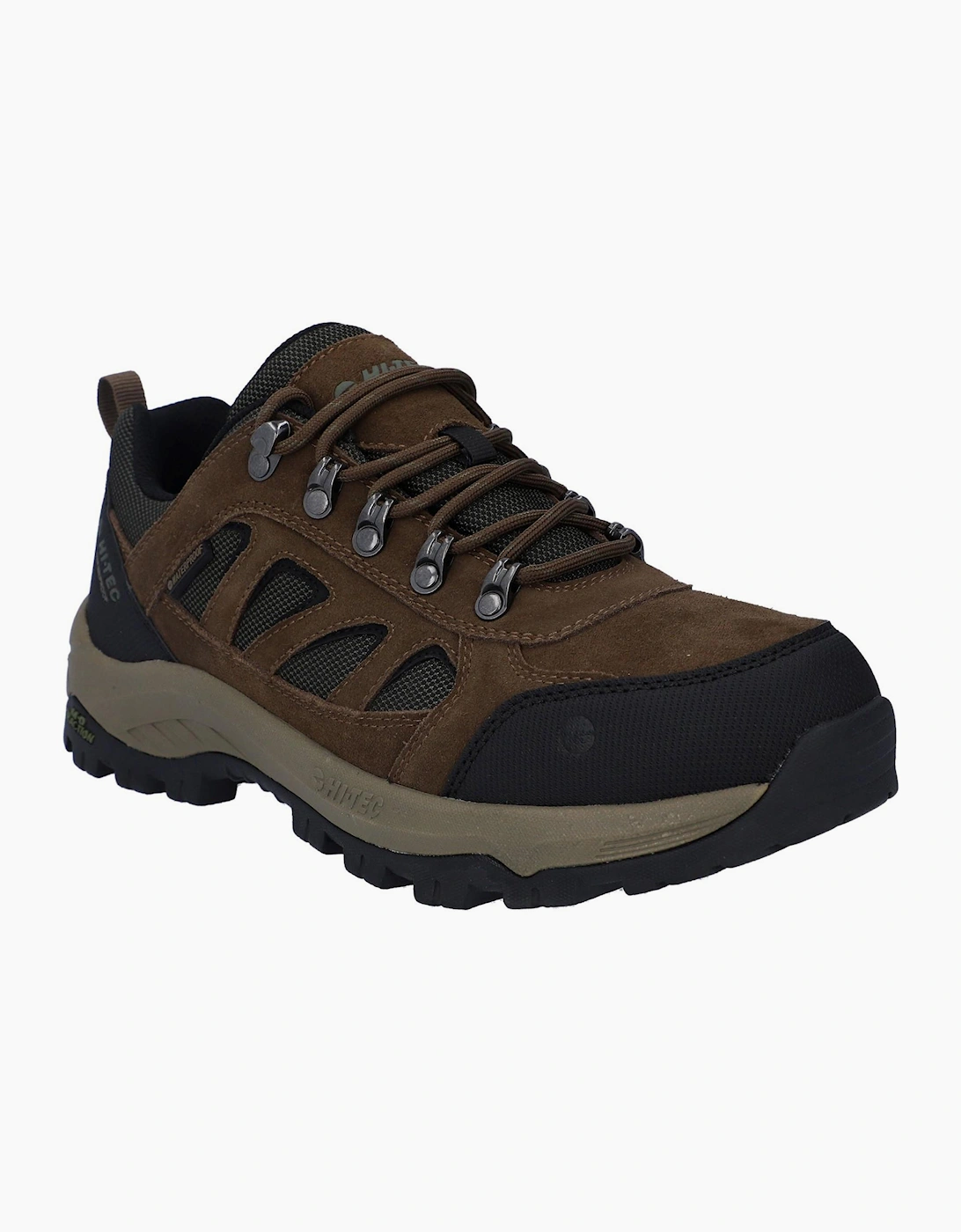 Hi-Tec Bandera Expedition Low Mens Hiking Shoes Smokey Brown/Khaki