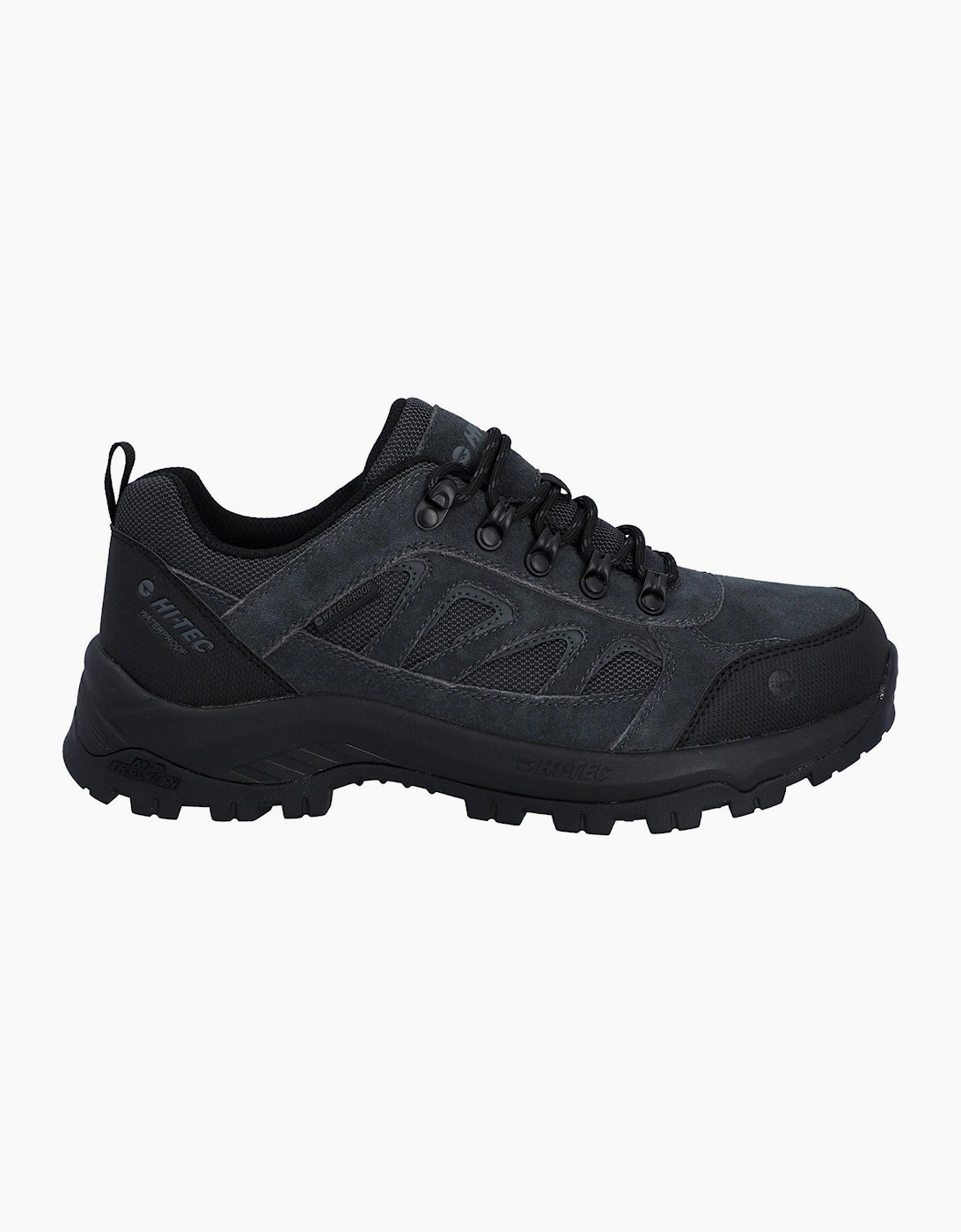 Hi-Tec Men's Hi-Tec Bandera Expedition Low Mens Hiking Shoes Charcoal/Black - Black/Grey