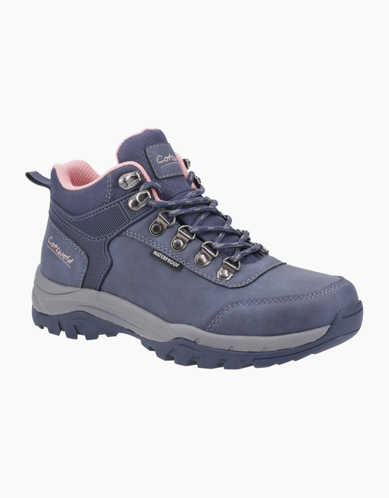 Cotswold Overbury Waterproof Womens Hiking Boots Navy