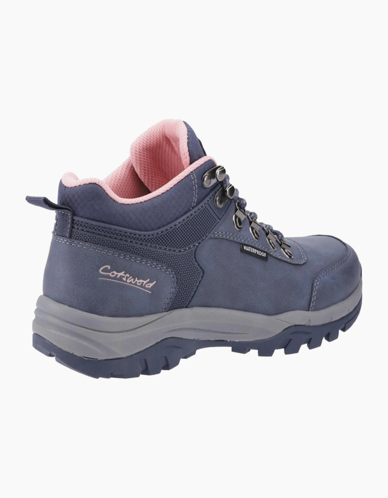 Cotswold Overbury Waterproof Womens Hiking Boots Navy