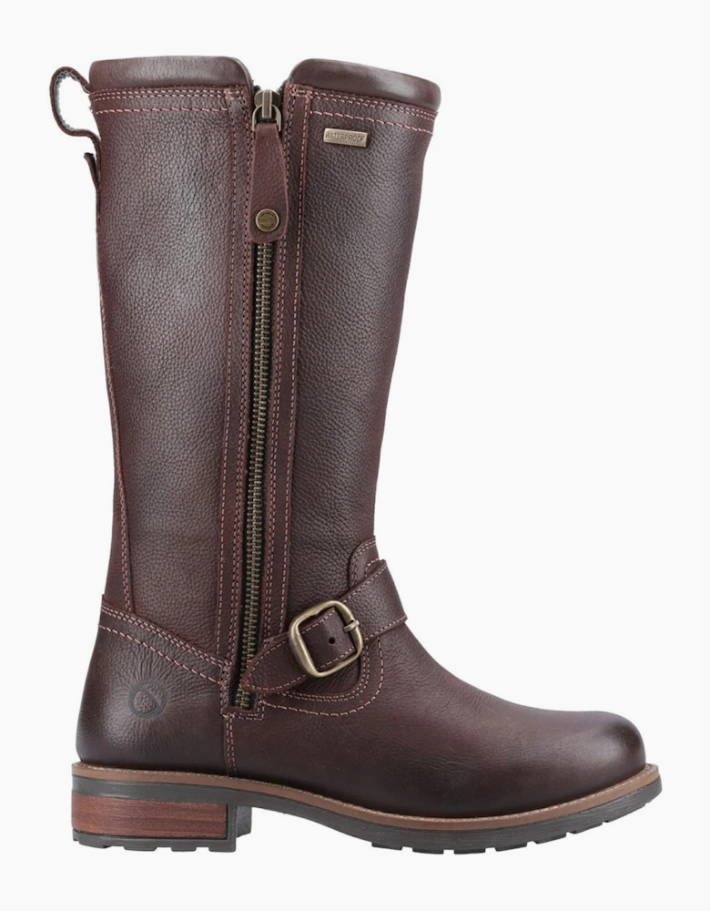 Cotswold Bourton Waterproof Womens Mid Boots Brown