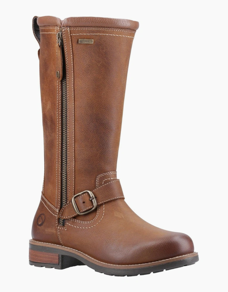 Cotswold Bourton Waterproof Womens Mid Boots Tan