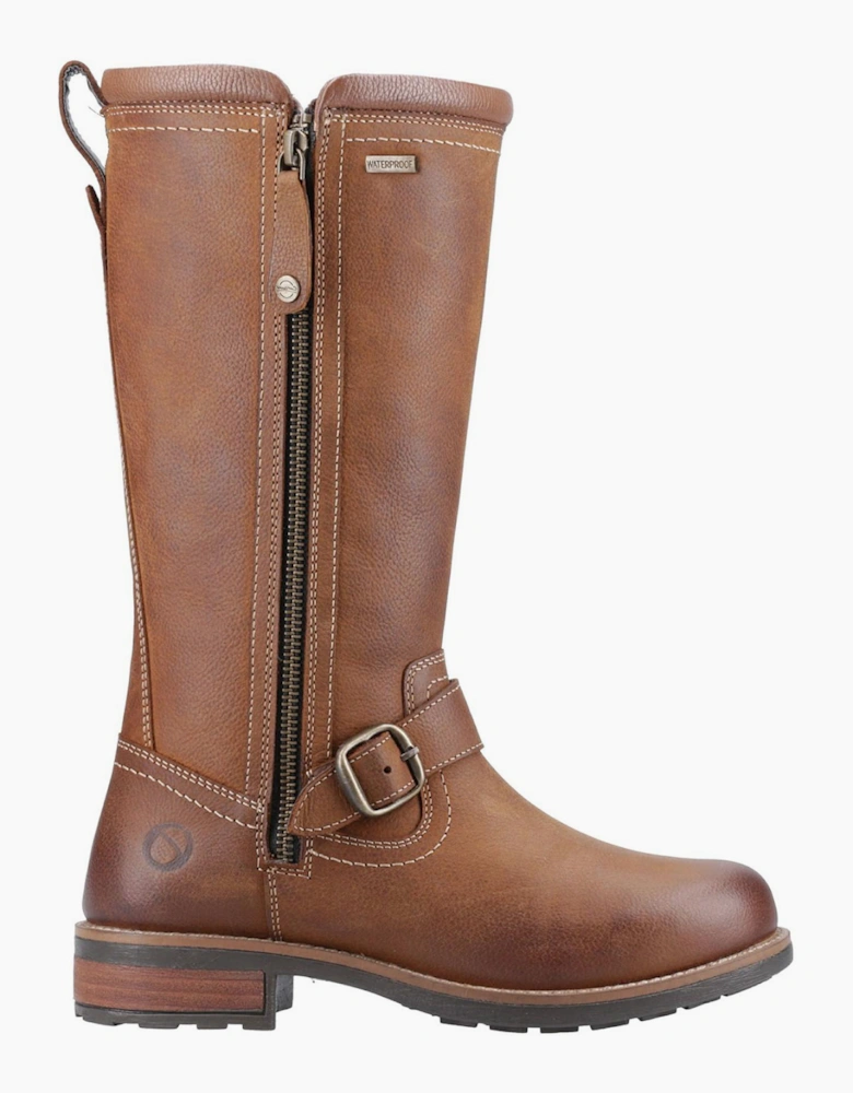Cotswold Bourton Waterproof Womens Mid Boots Tan