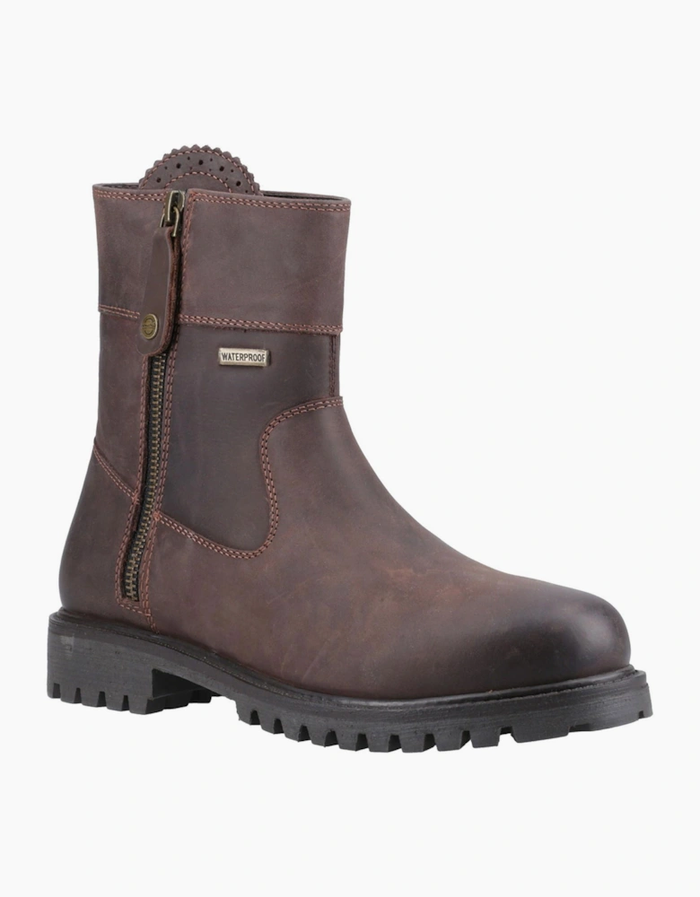 Cotswold Chedworth Waterproof Womens Ankle Boots Brown