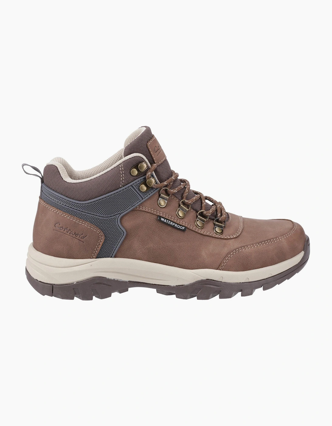 Cotswold Overbury Mens Hiking Boots Brown