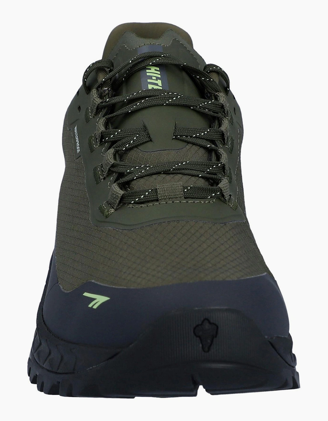 Hi-Tec Altitude Lite Waterproof Mens Hiking Shoes Olive Night/Charcoal Grey/Lime