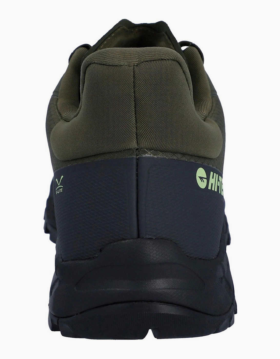 Hi-Tec Altitude Lite Waterproof Mens Hiking Shoes Olive Night/Charcoal Grey/Lime