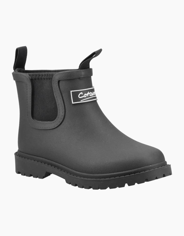 Cotswold Barton Kids Wellington Boots Black