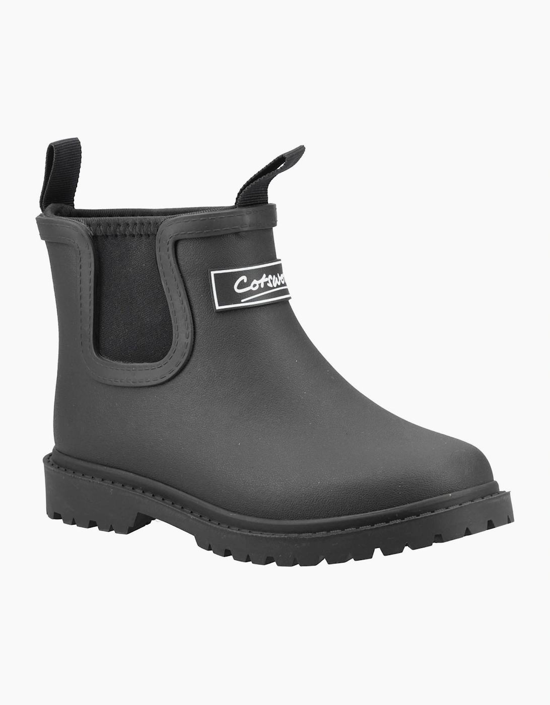 Cotswold Barton Kids Wellington Boots Black