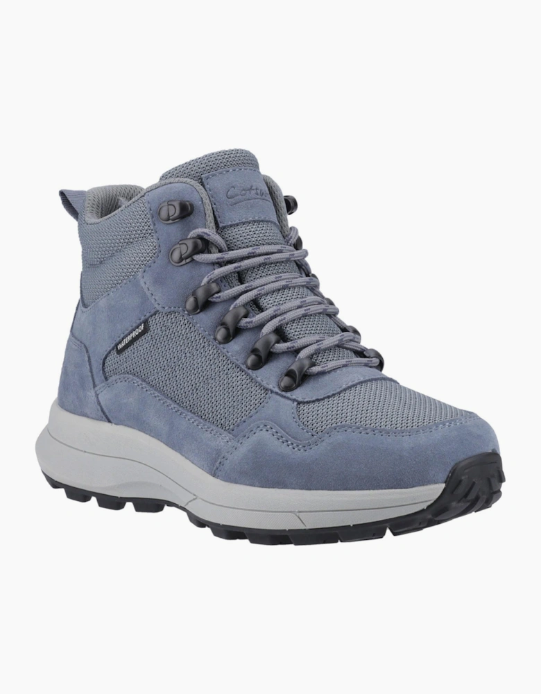 Cotswold Oddington Waterproof Womens Mid Boots Blue