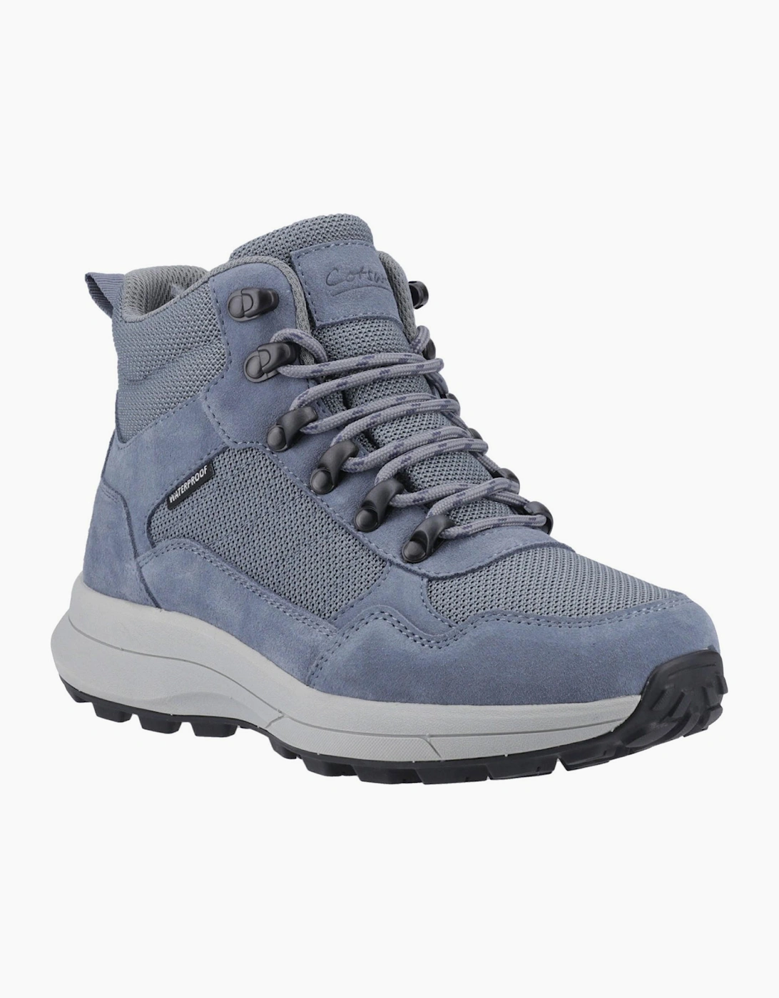 Cotswold Oddington Waterproof Womens Mid Boots Blue