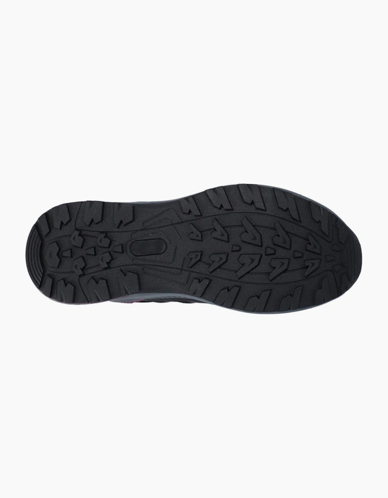 Hi-Tec H-Tec Stealth Low Waterproof Womens Trail Shoes Black/Purple