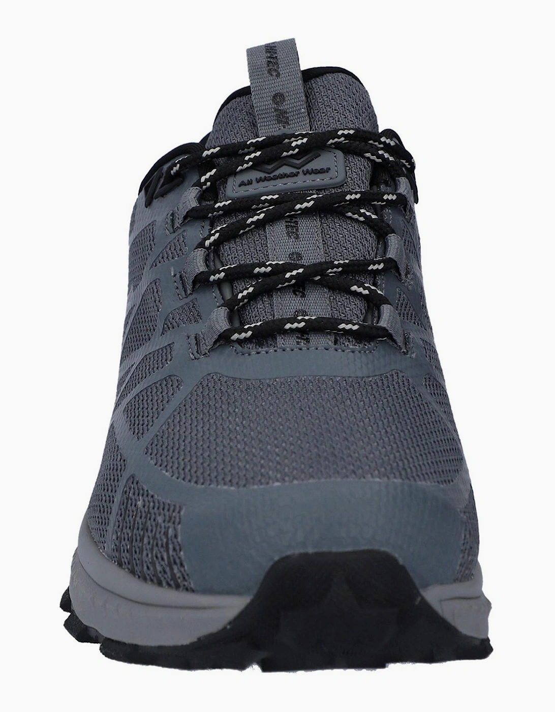 Hi-Tec Mauna Waterproof Mens Trail Shoes Grey/Black/Black