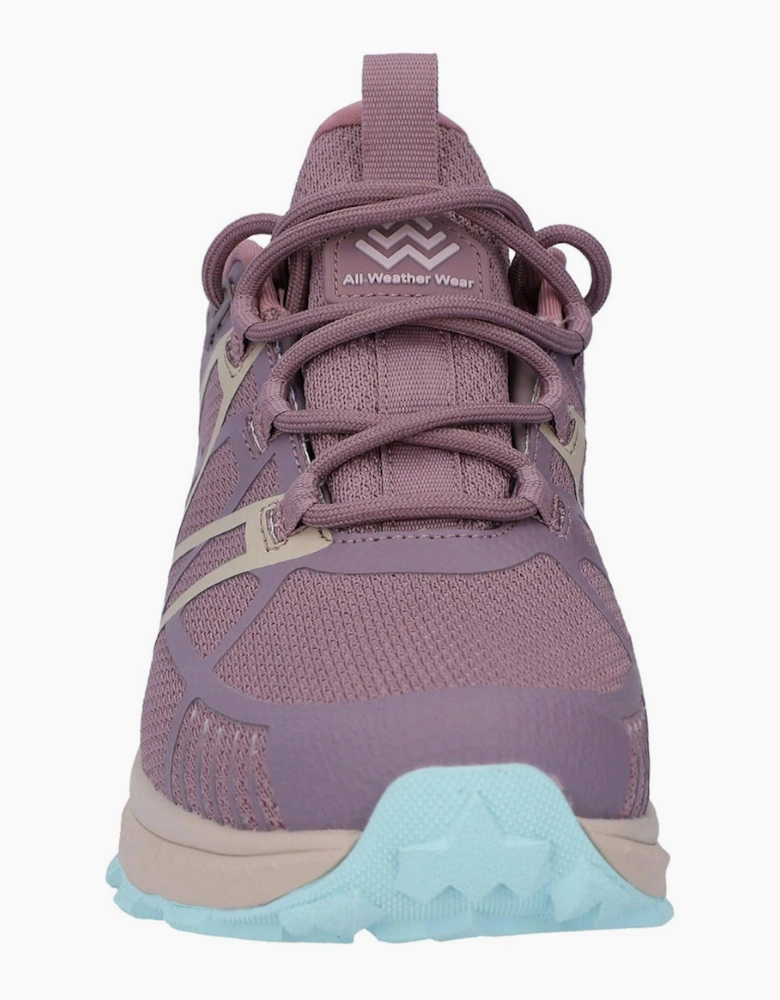 Hi-Tec Mauna Waterproof Womens Trail Shoes Toadstool/Sepia Rose